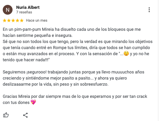 ROMPE TUS LIMITES - TESTIMONIO